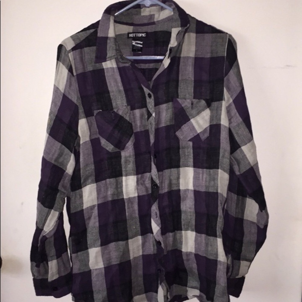 Purple flannel